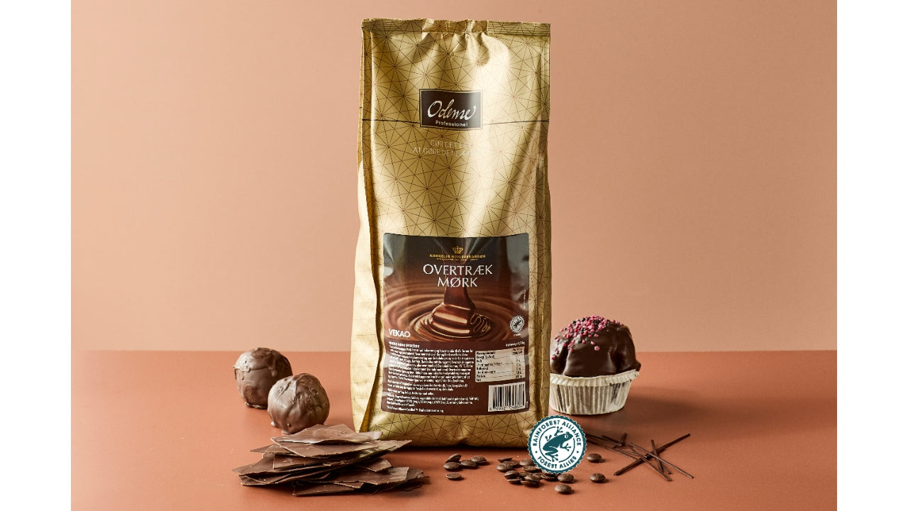 Mørk overtræk knapper 2,5kg