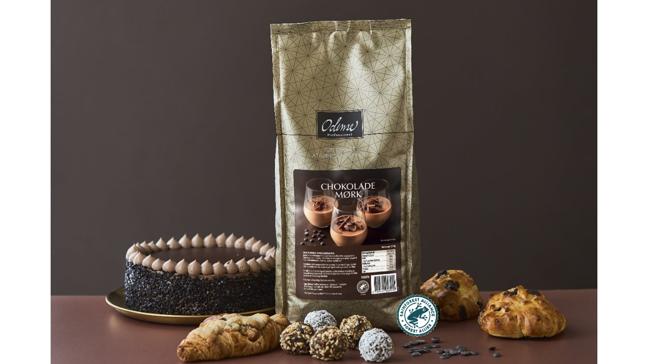 Chokolade mørk 58% 2,5kg