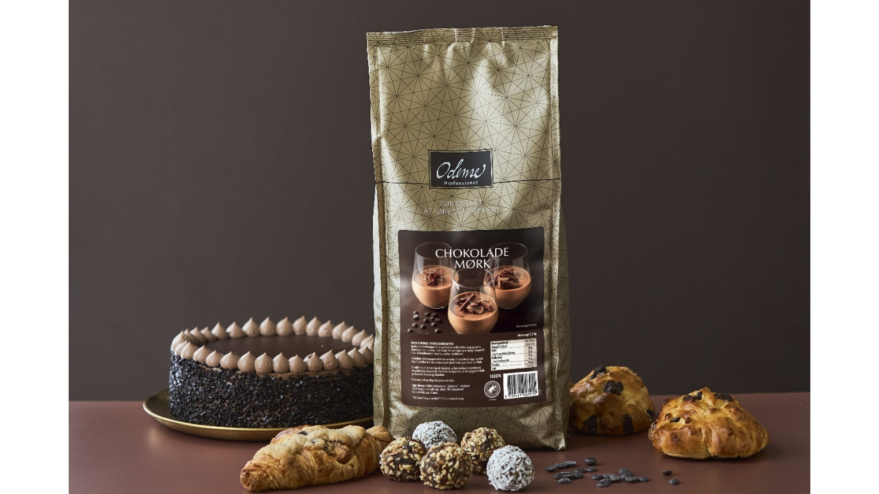 Chokolade mørk 58% 2,5kg