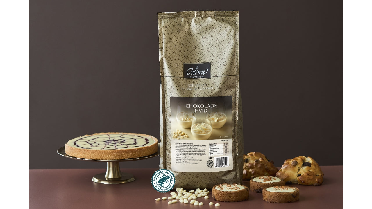 Chokolade hvid 2,5kg
