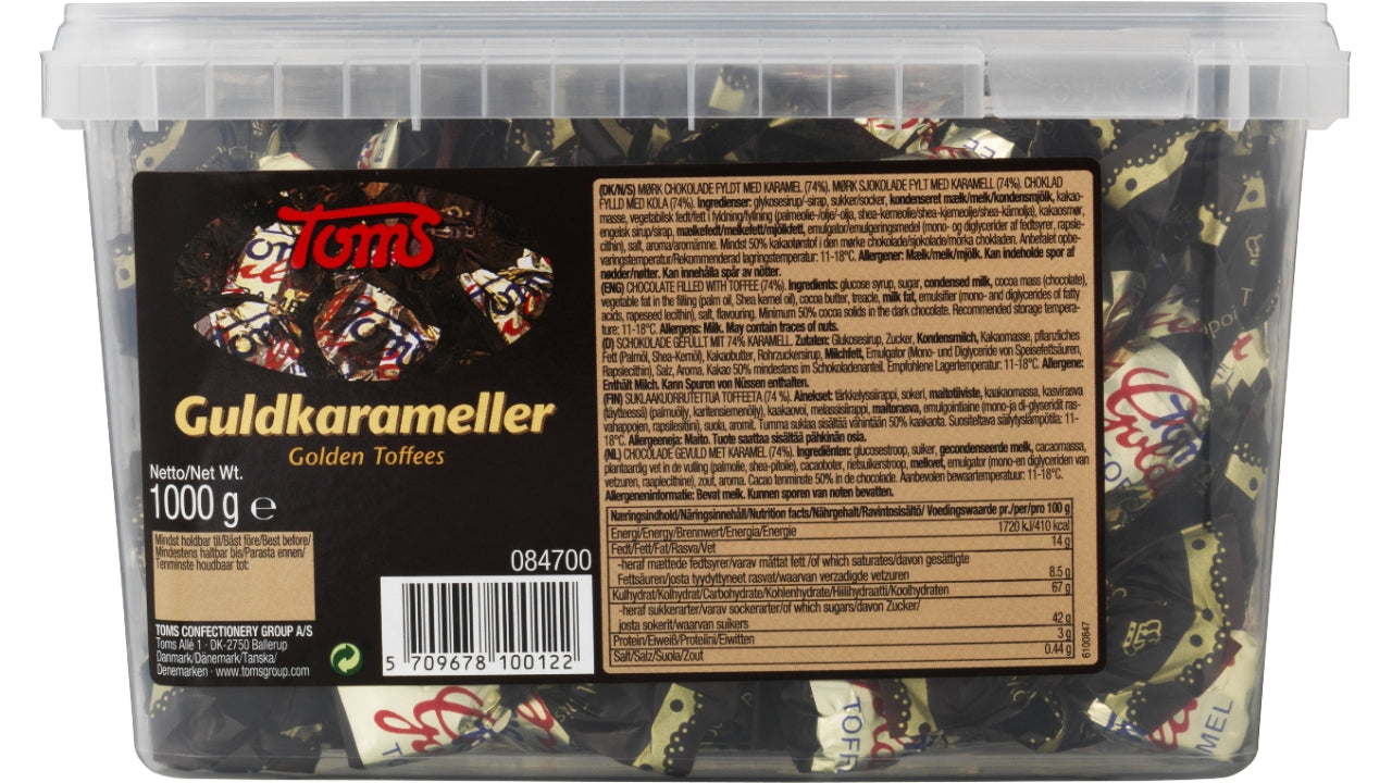 Toms guldkarameller 1kg