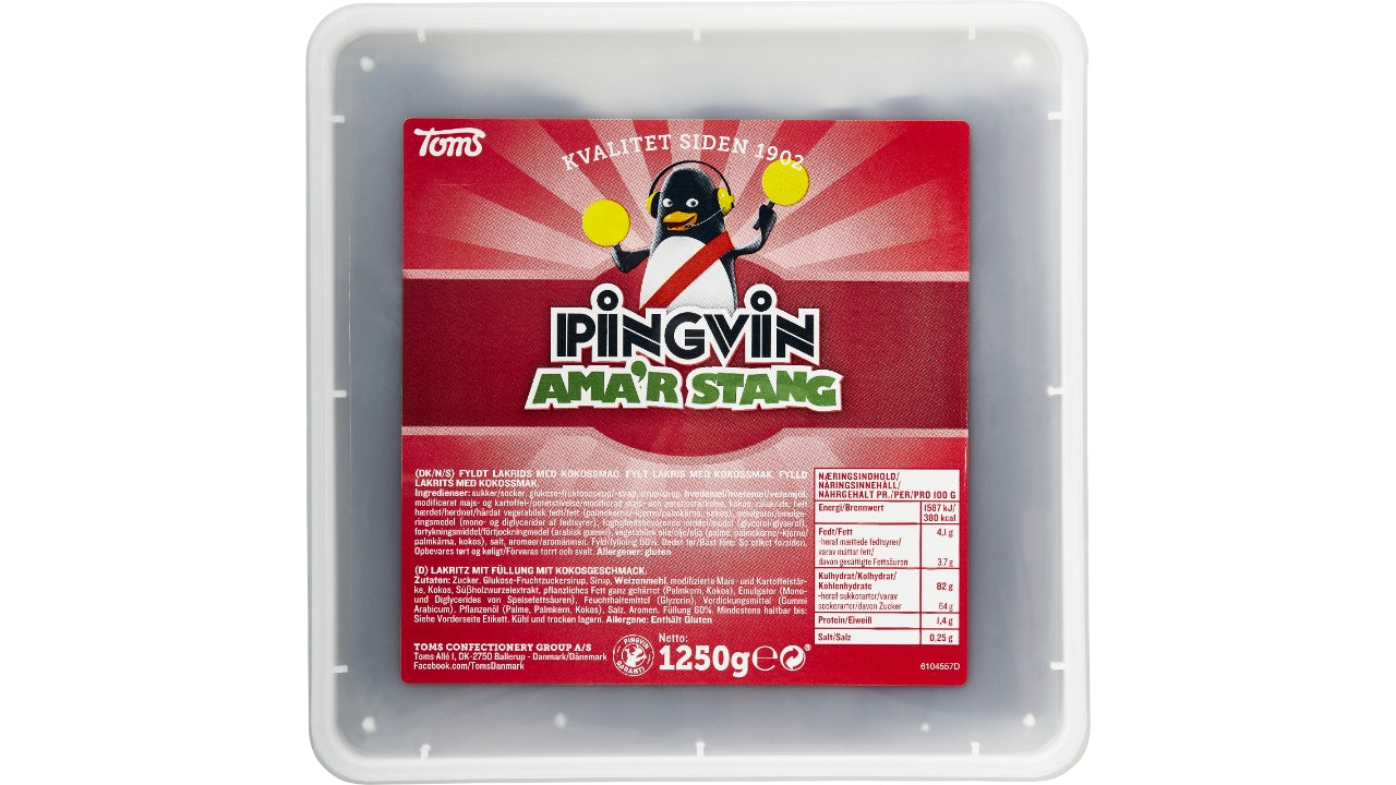 Toms Ama'r stænger uindpk 50x25g