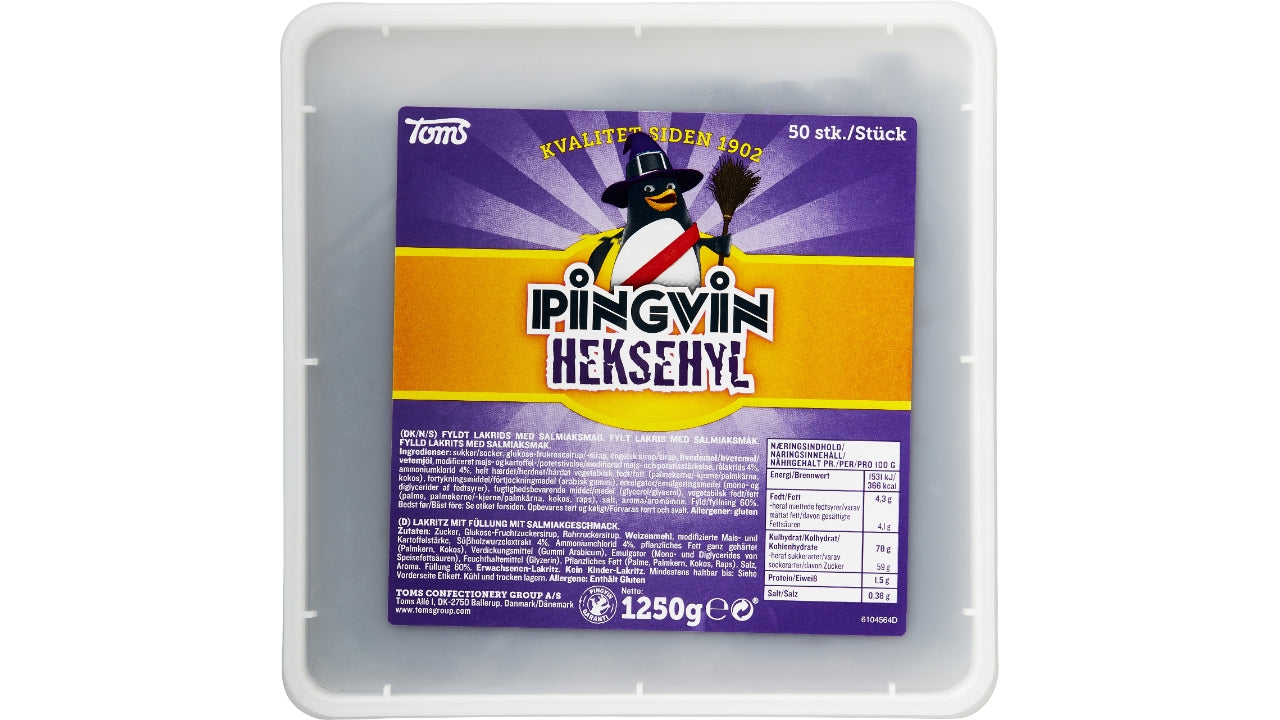Toms Heksehyl stænger uindpk 50x25g