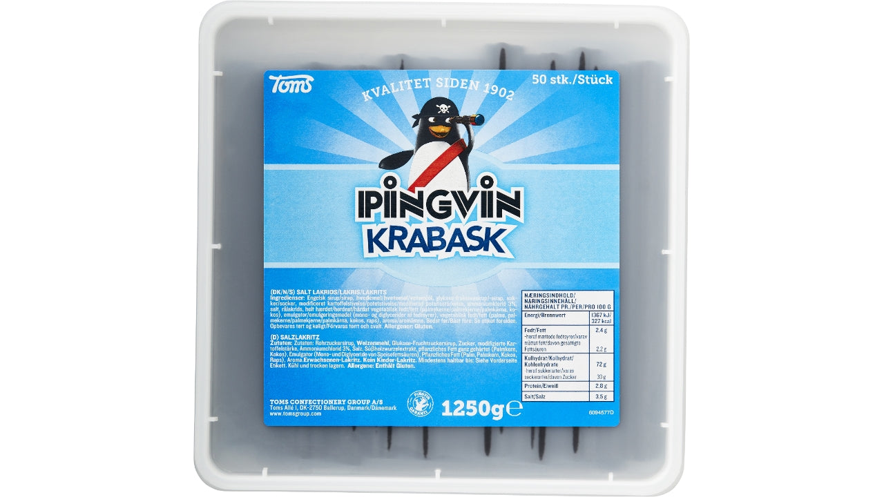 Toms Krabask stænger uindpk 50x25g