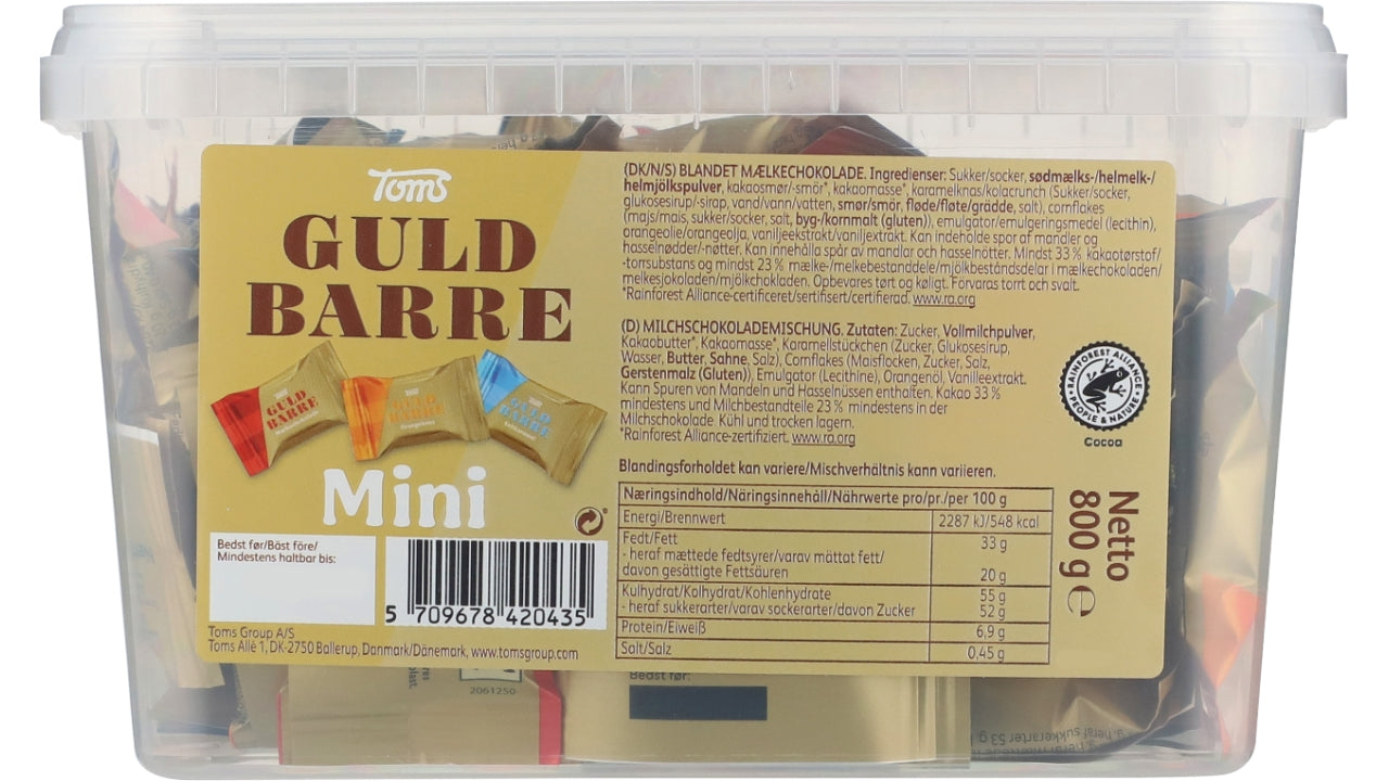 Guld Barre mini 800g