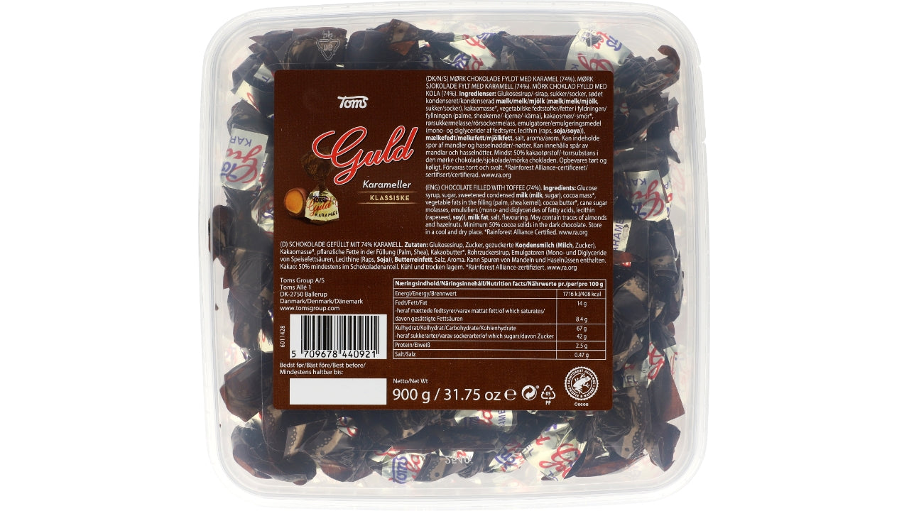Toms Guldkarameller 900g