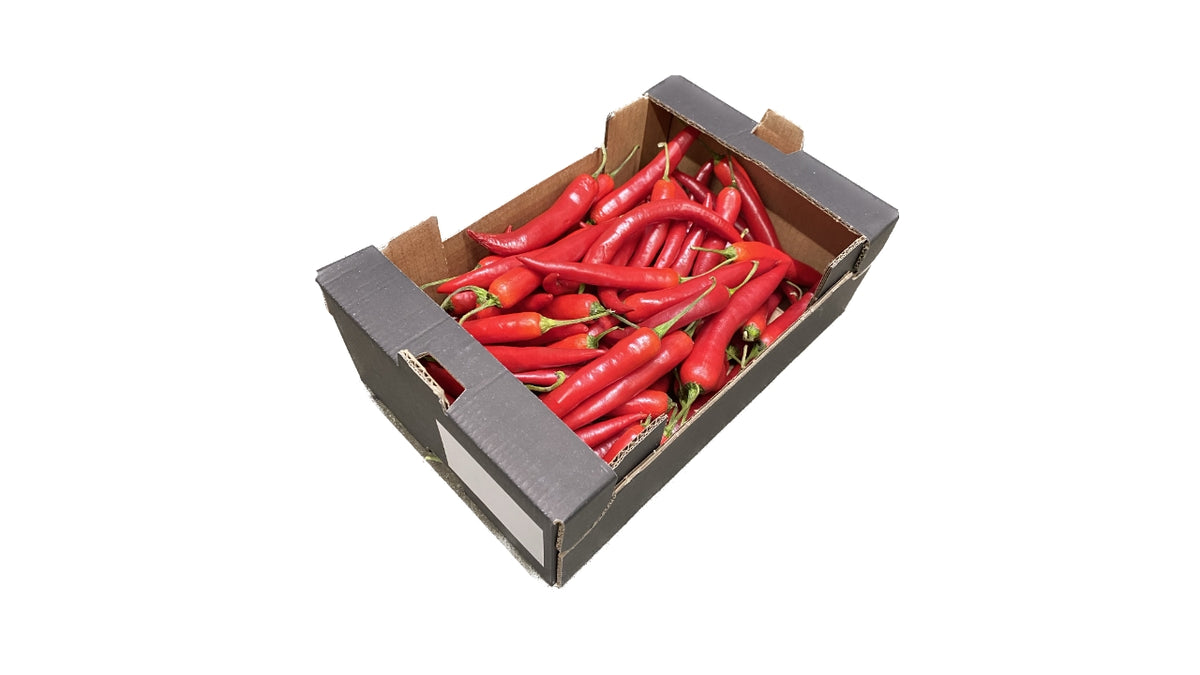 Øko Chili rød 1 kg kl.2
