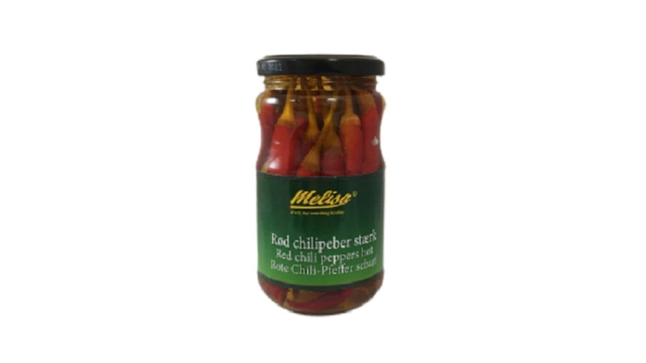 Chilipeber rød stærk 370g