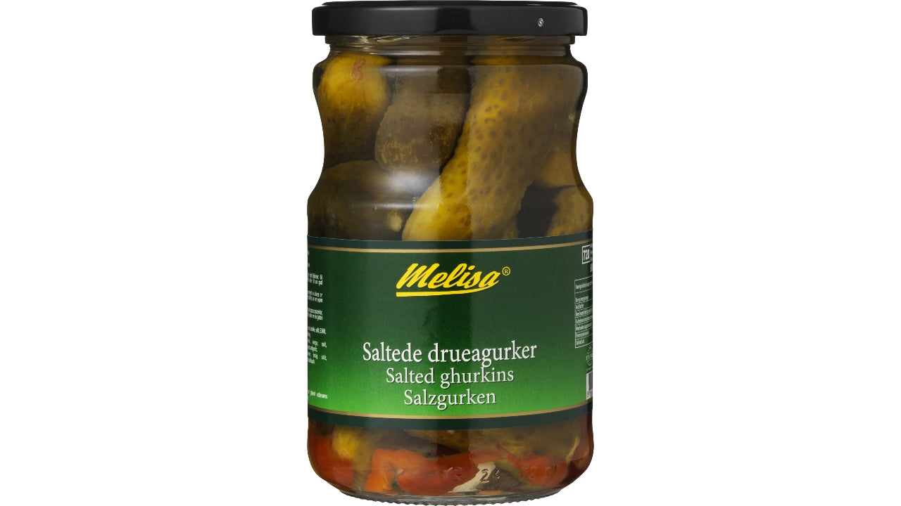 Drueagurker 6/9 saltede 680g