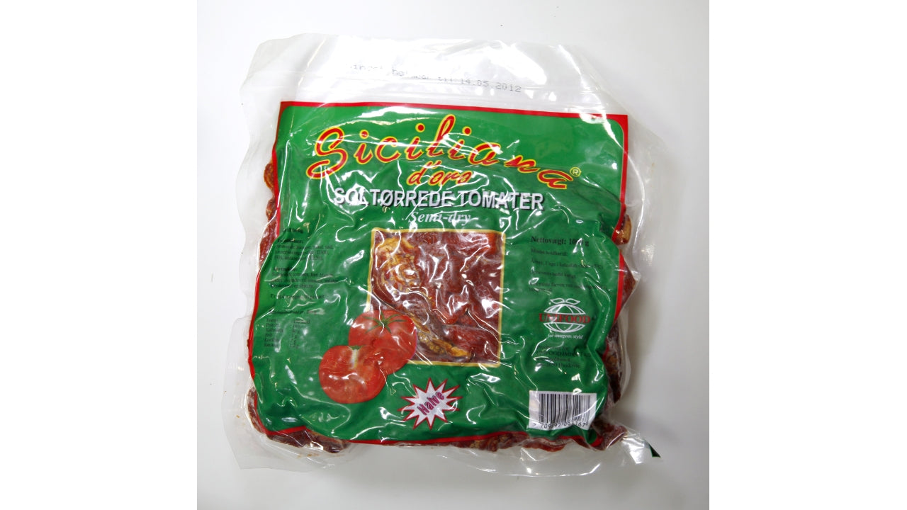 Soltørrede tomater - semi dry 1kg