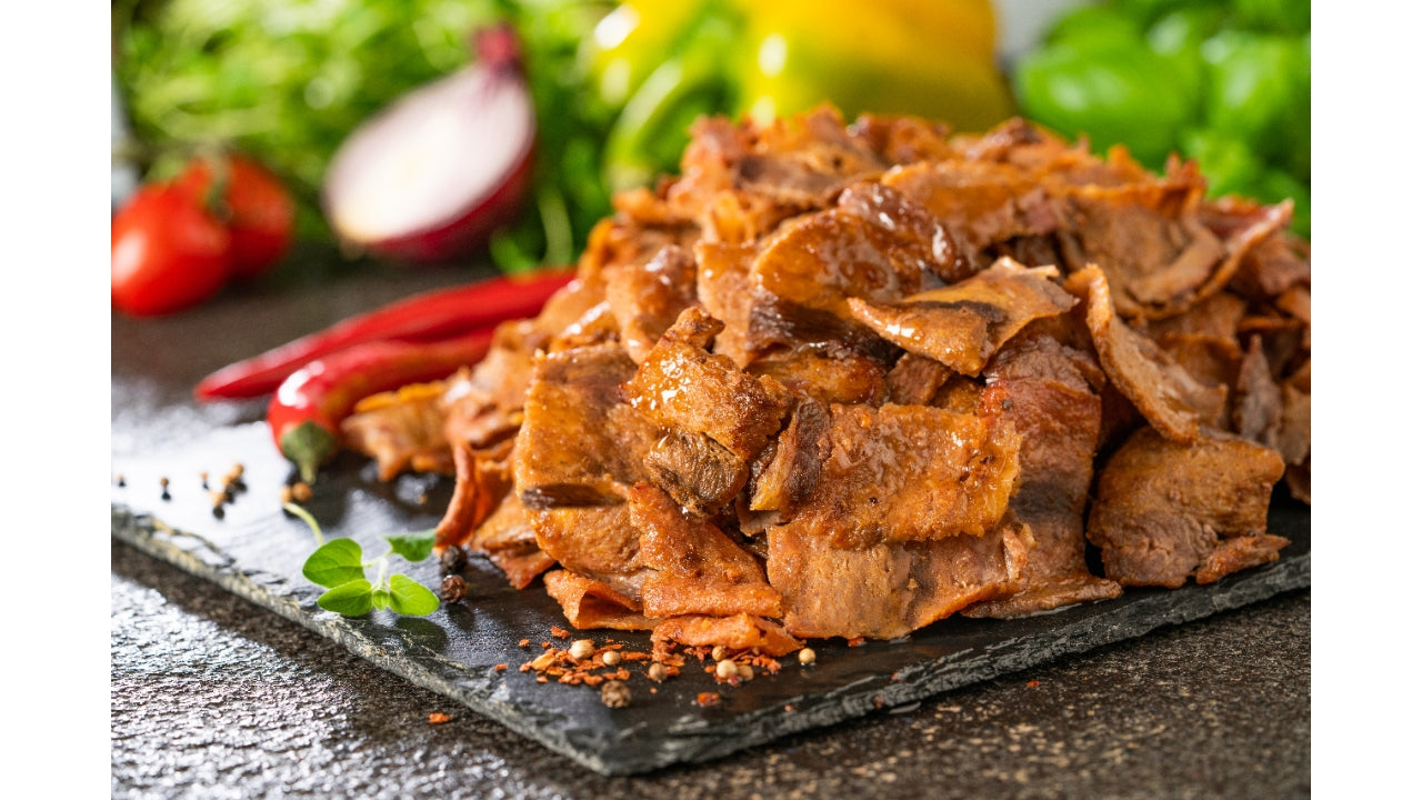 Döner kebab forstegt Iskender 2kg