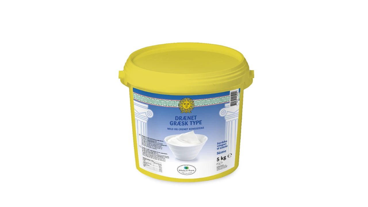 Yoghurt 10% fast drænet 5kg