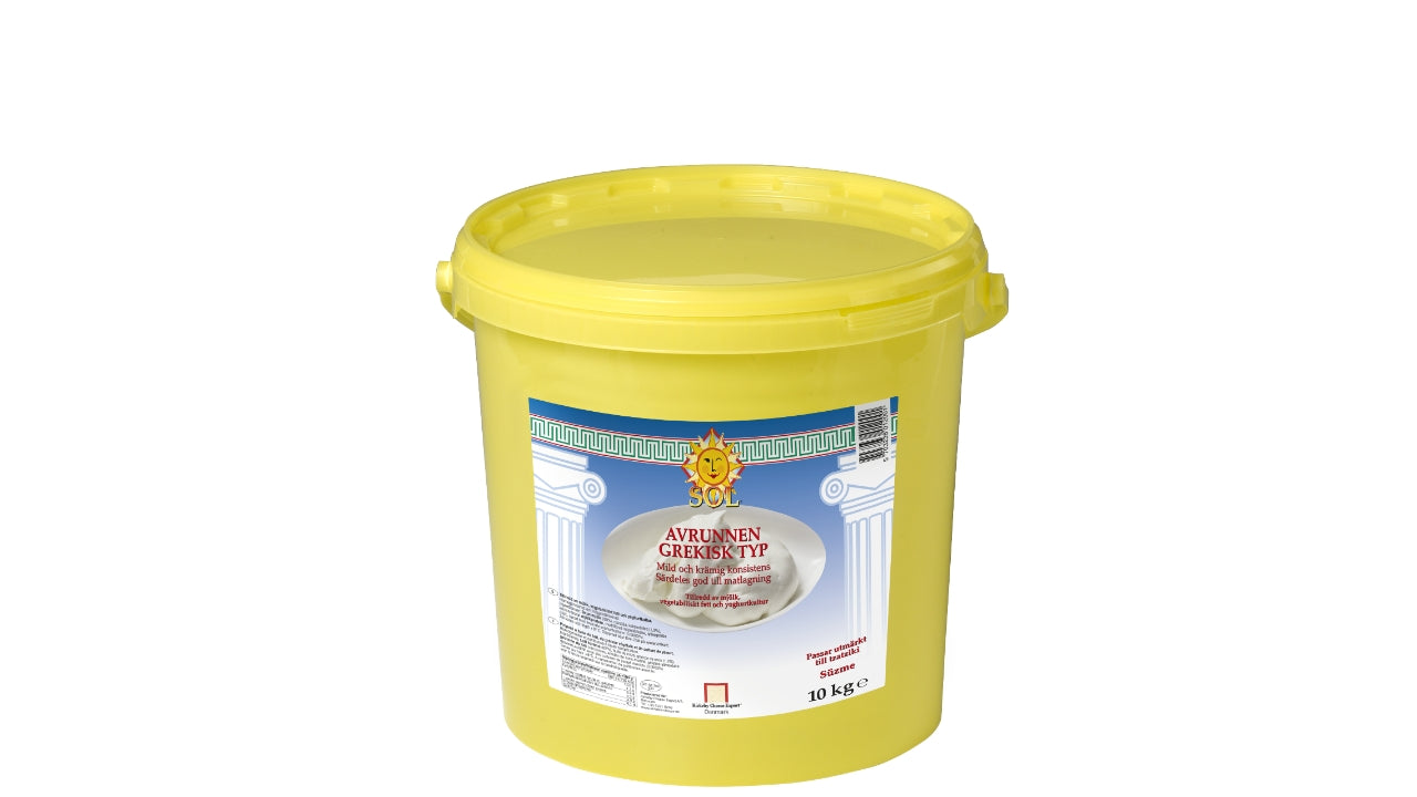 Yoghurt 10% fast drænet 10kg