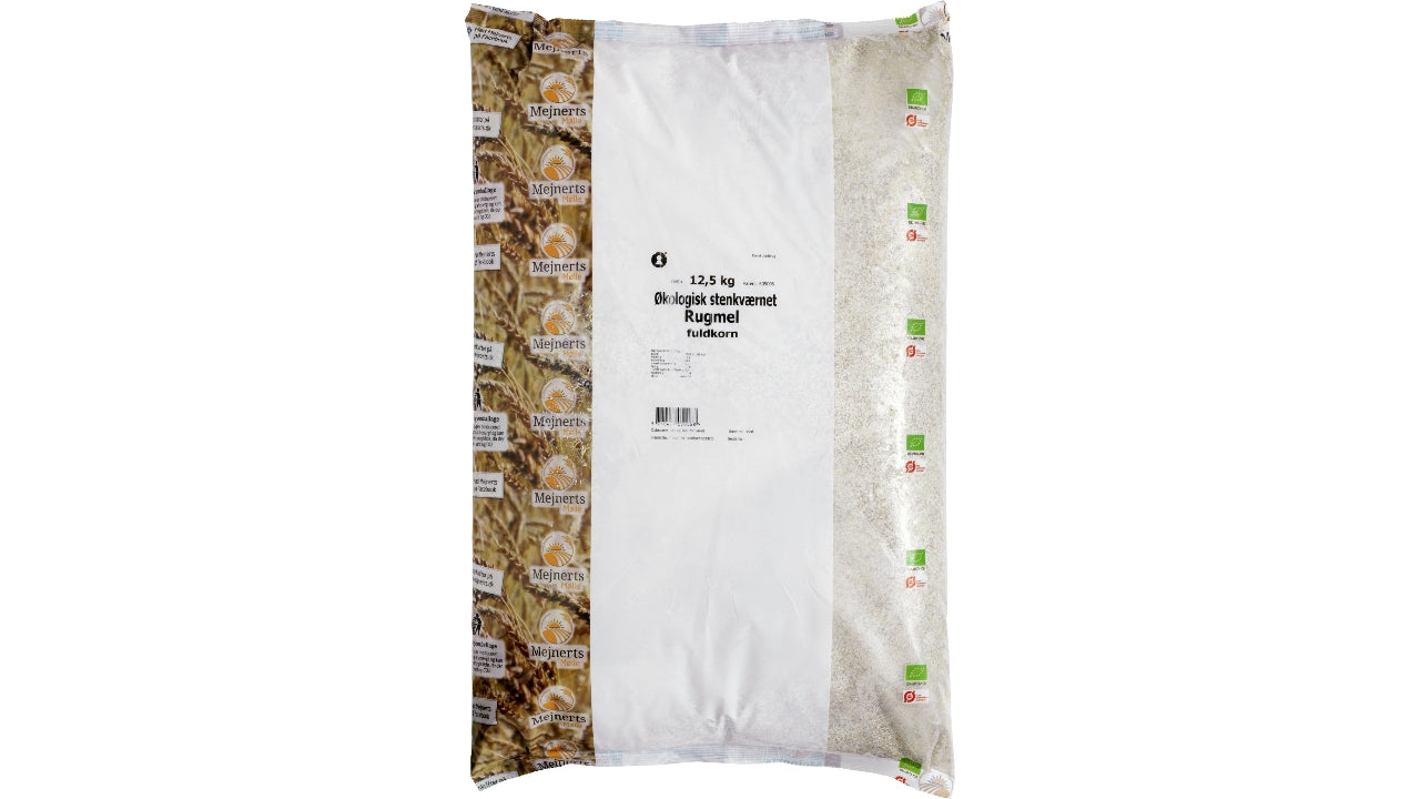 Øko Rugmel fuldkorn 12,5kg