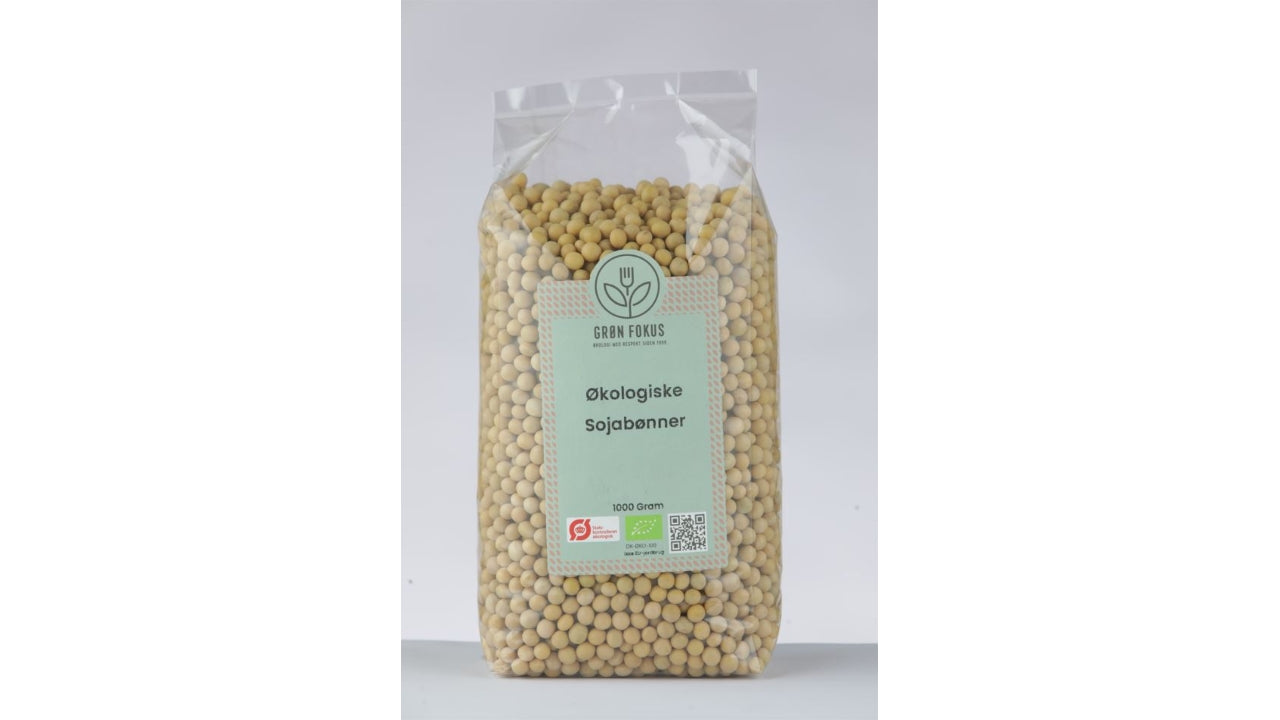 Øko Soyabønner 1kg