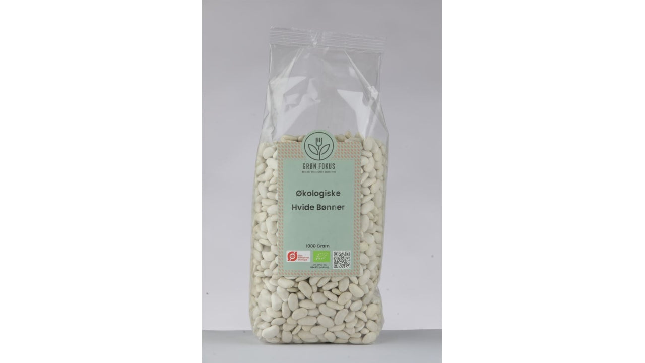 Øko Bønner, hvide 1kg