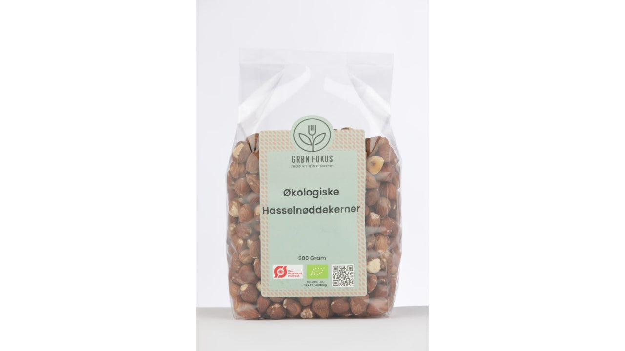 Øko Hasselnøddekerner 500g