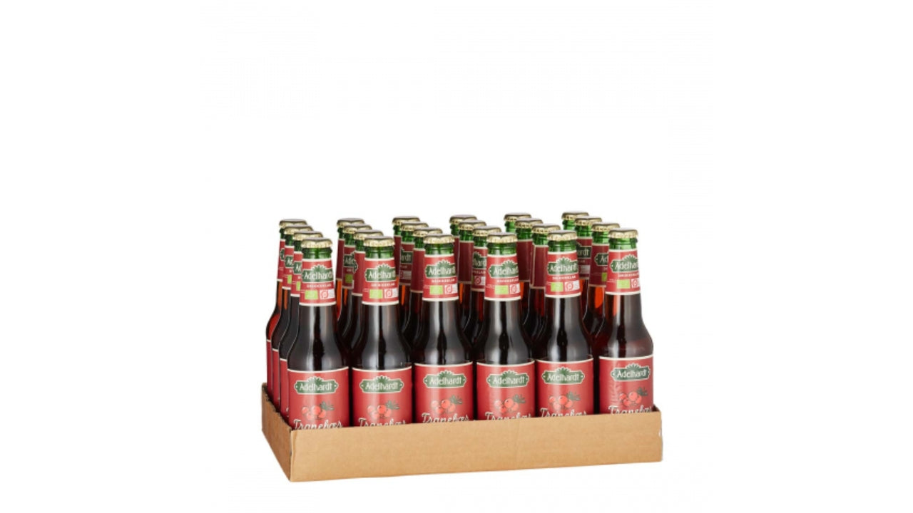 Øko Tranebærsaft 24x27,5cl