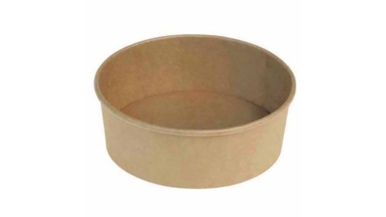 Salatskål rund 1000ml 50stk Ø148x78mm