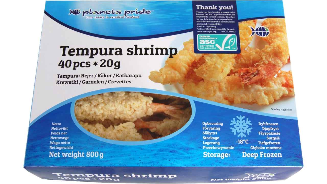 Tempurarejer 40x20g ASC