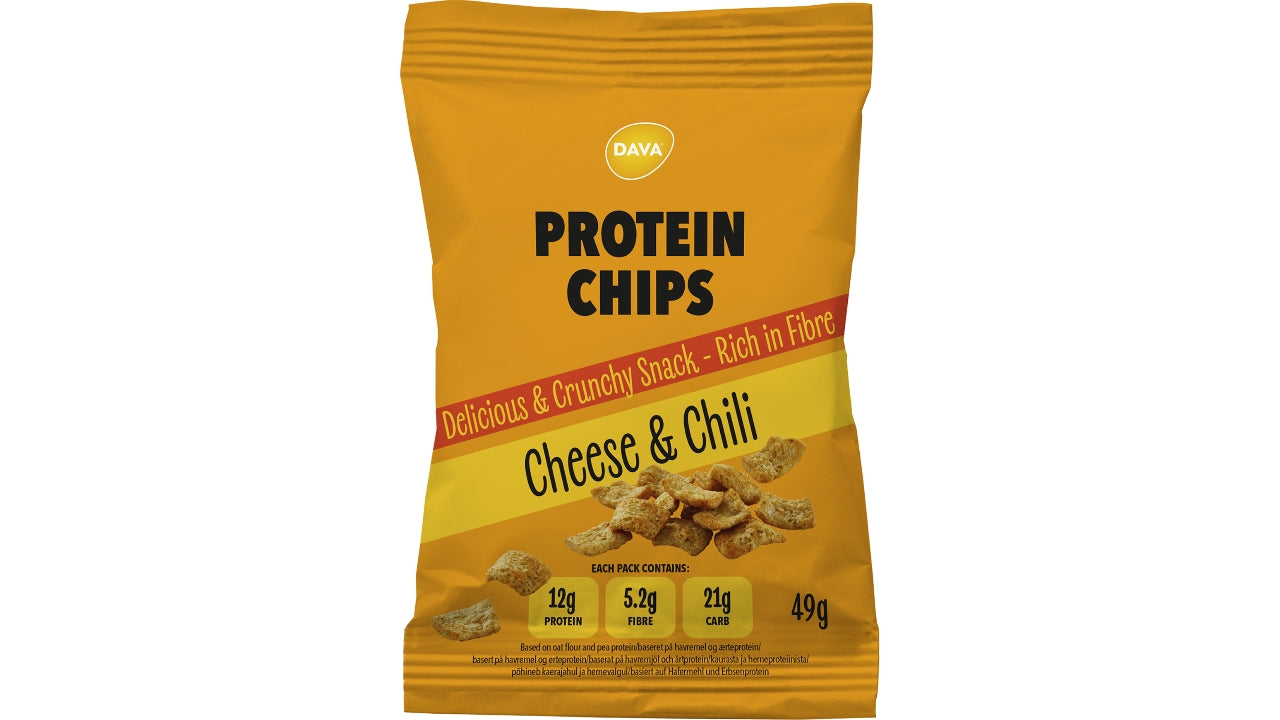 Protein chips Cheese & Chili 12x49g