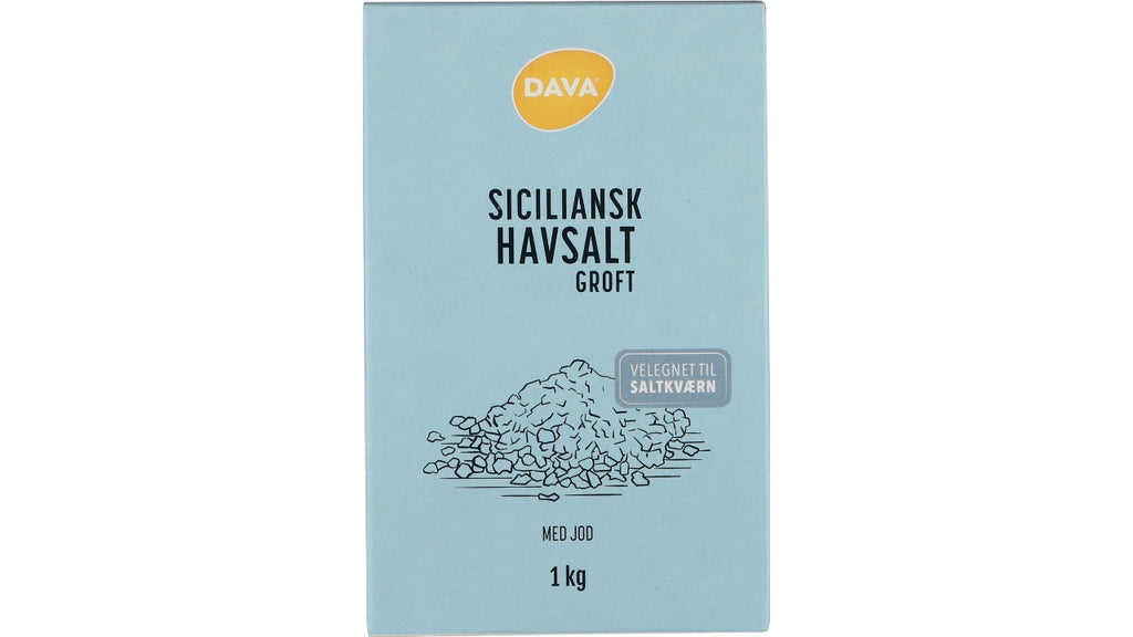 Groft siciliansk havsalt 1kg