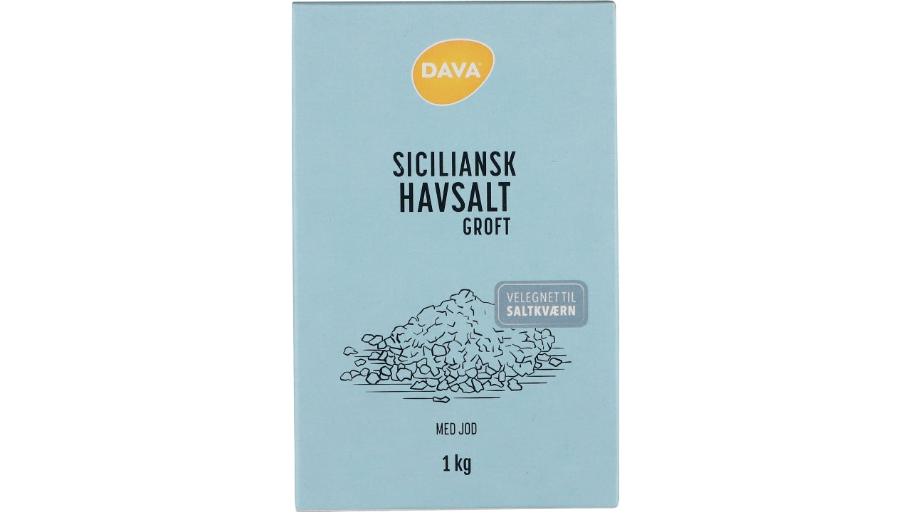 Groft siciliansk havsalt 1kg