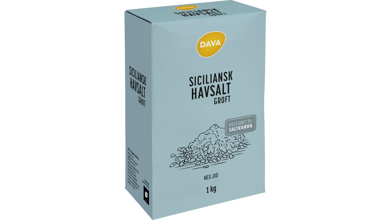 Groft siciliansk havsalt 1kg