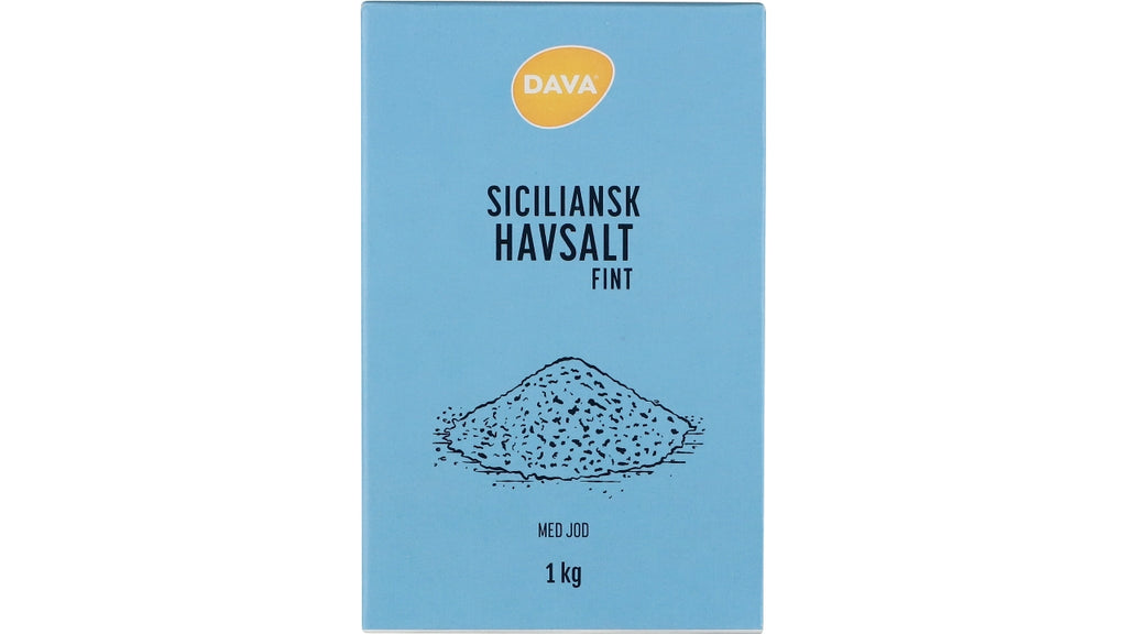 Fint siciliansk havsalt 1kg