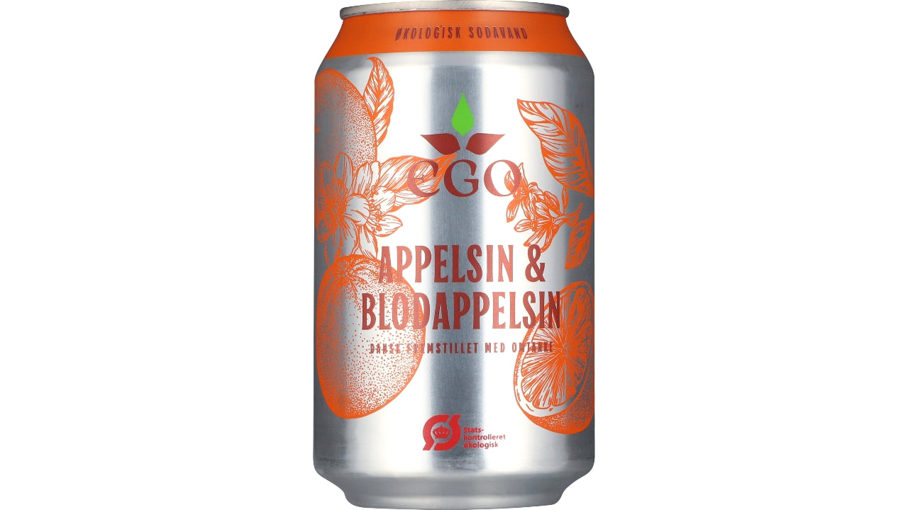 Øko Appelsin/blodappelsin 4x6x33cl