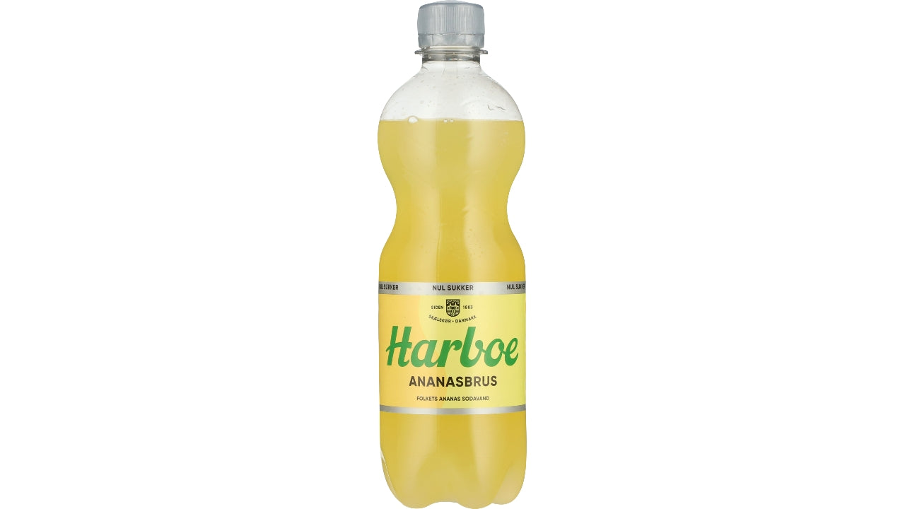 Harboe ananas 0 sukker 6x50cl