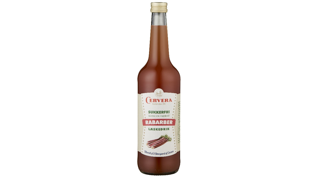 Rabarber læskedrik u/sukker 0,7L