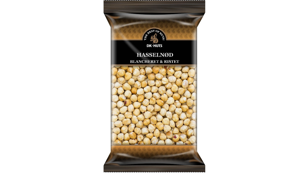 Hasselnøddekerner blancheret&ristet 1kg