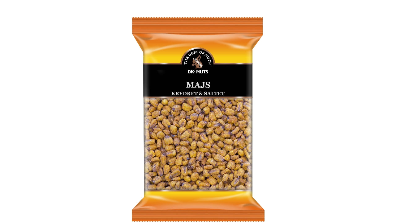 Majs ristet/krydret & saltet 450g