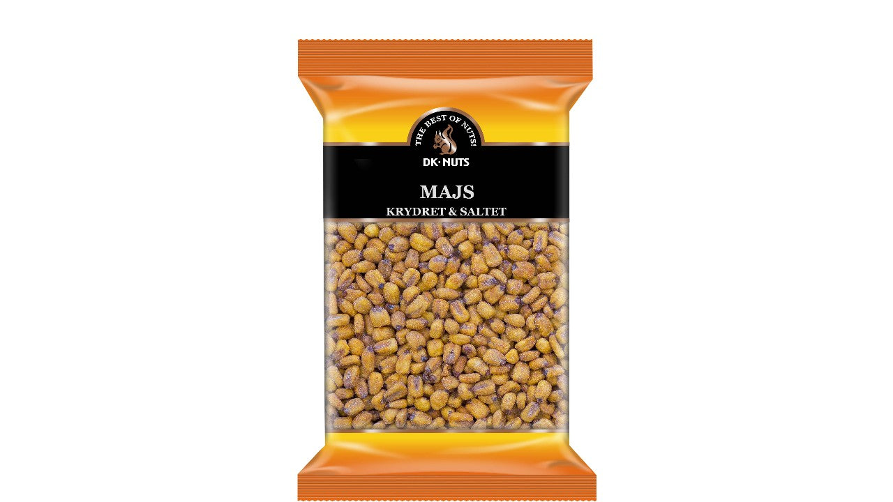 Majs ristet/krydret & saltet 450g