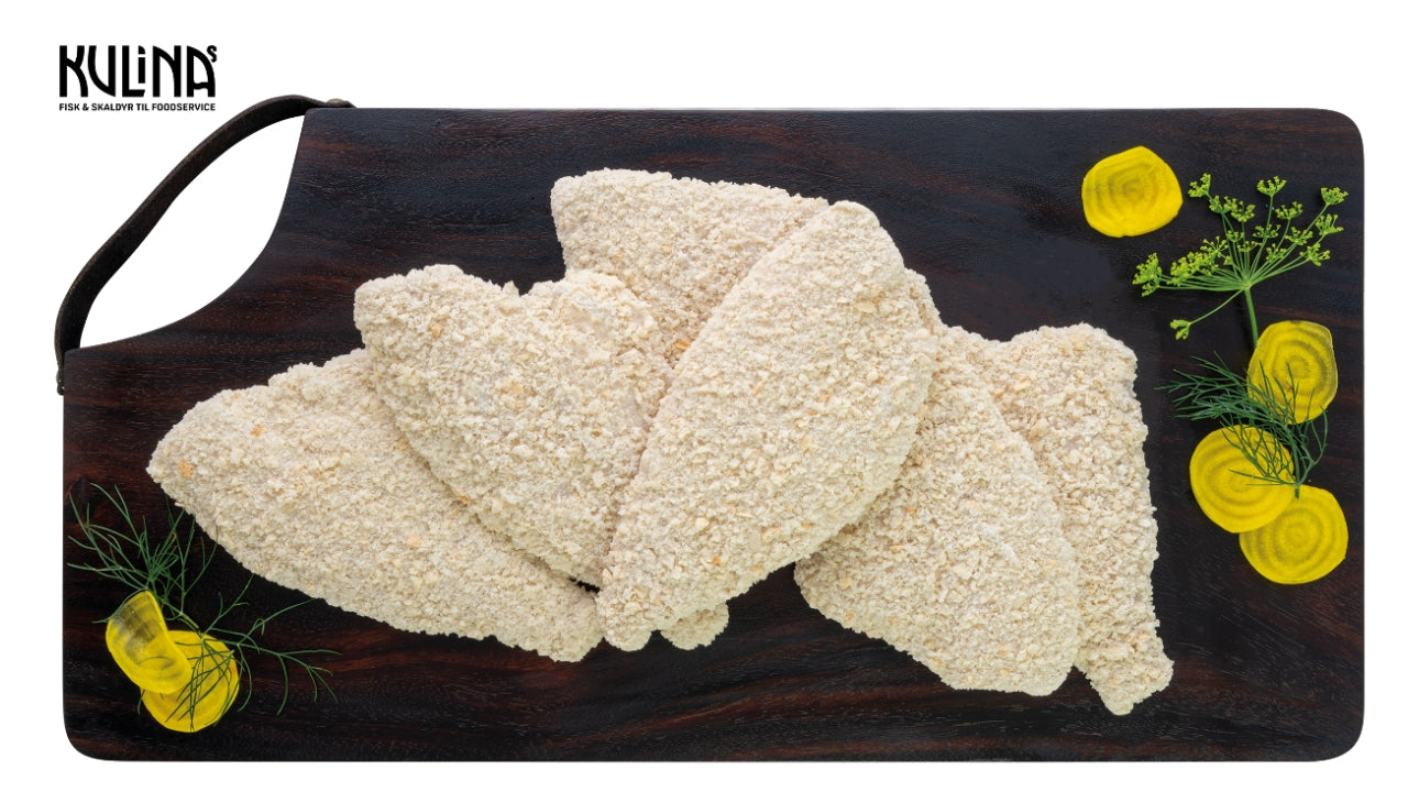 Paneret fiskefilet 100-130g 2,5kg MSC