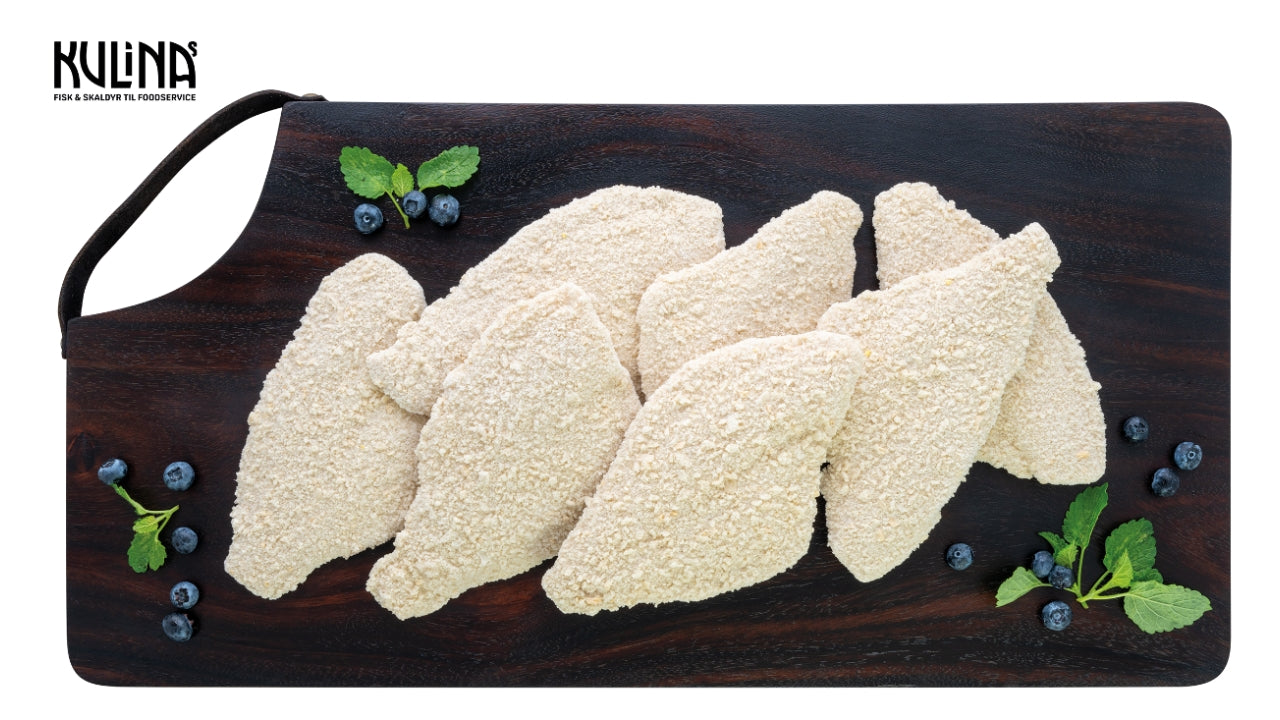 Paneret fiskefilet 70-100g 2,5kg MSC