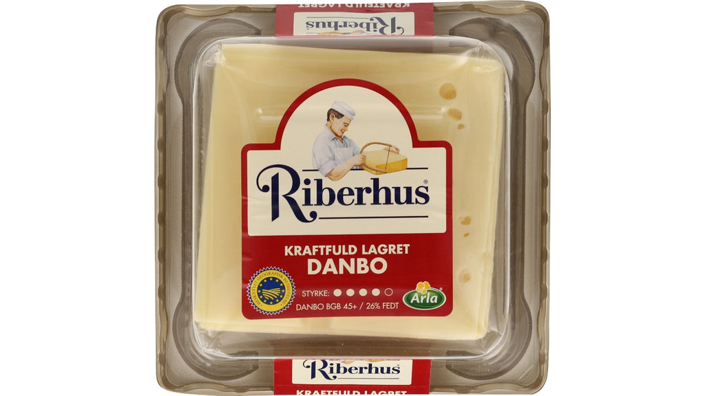 Riberhus skiveost L 45+ 200g