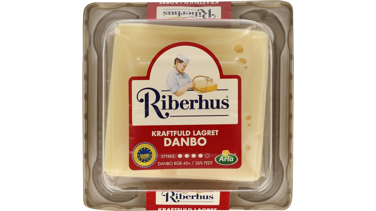 Riberhus skiveost L 45+ 200g