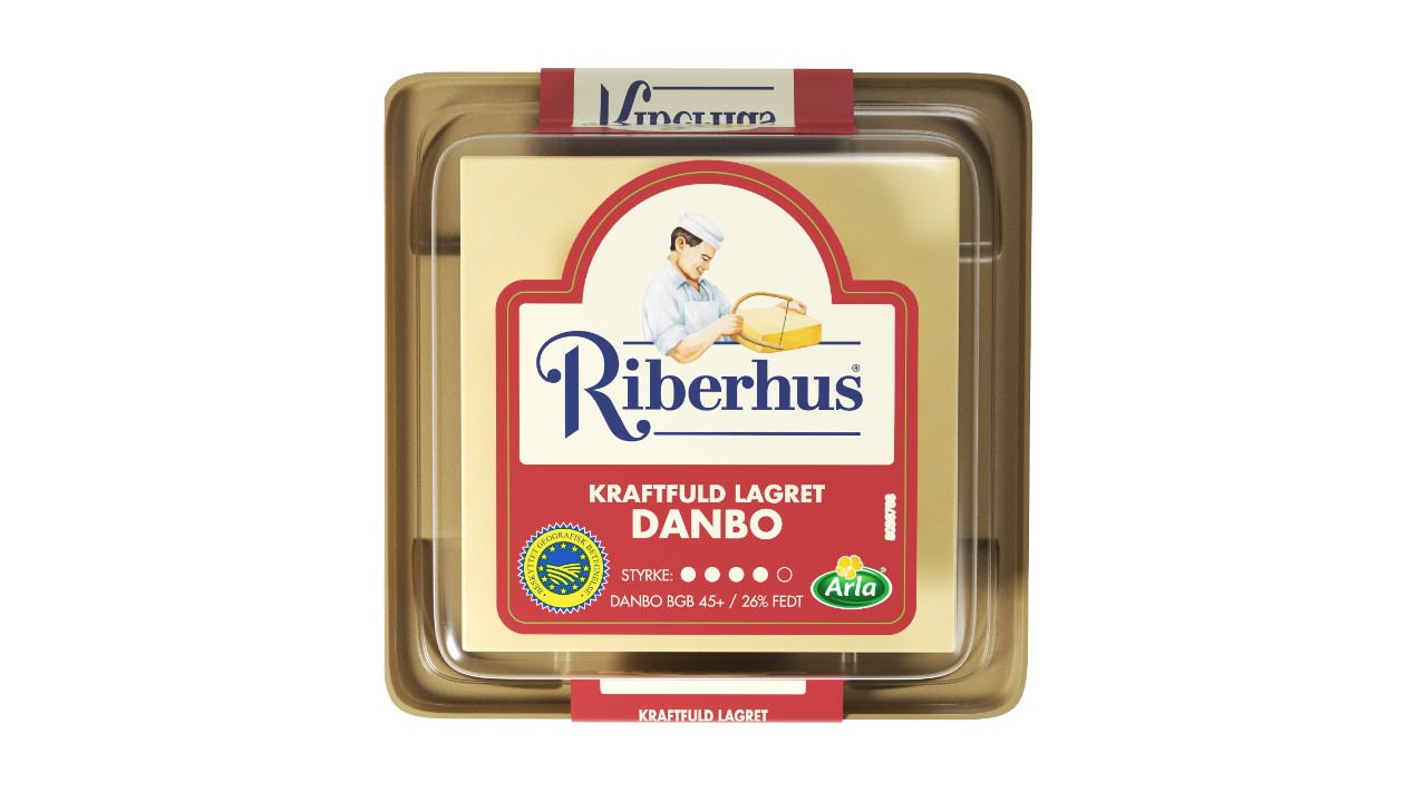 Riberhus skiveost L 45+ 200g