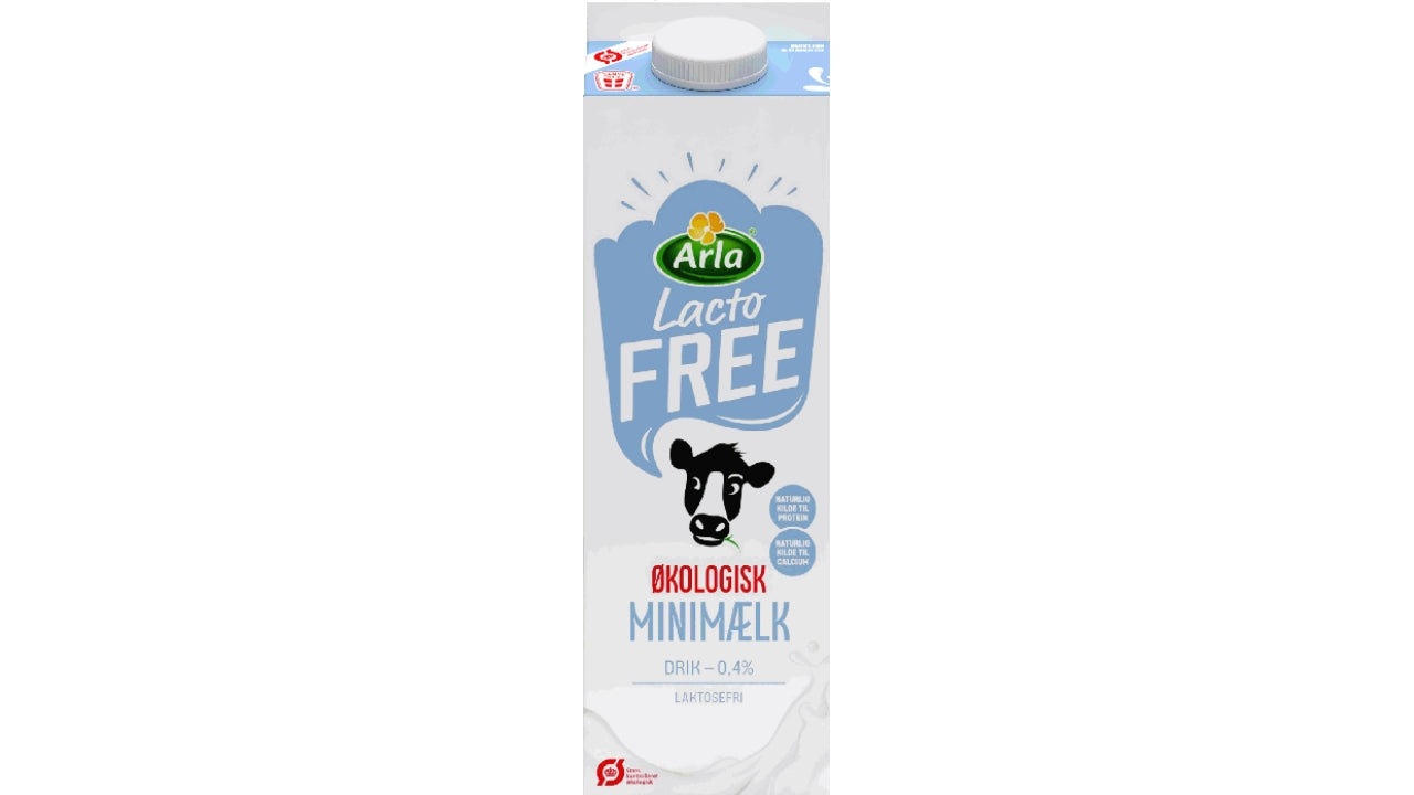 Øko minimælk laktosefri 0,5% 1L - Mælk