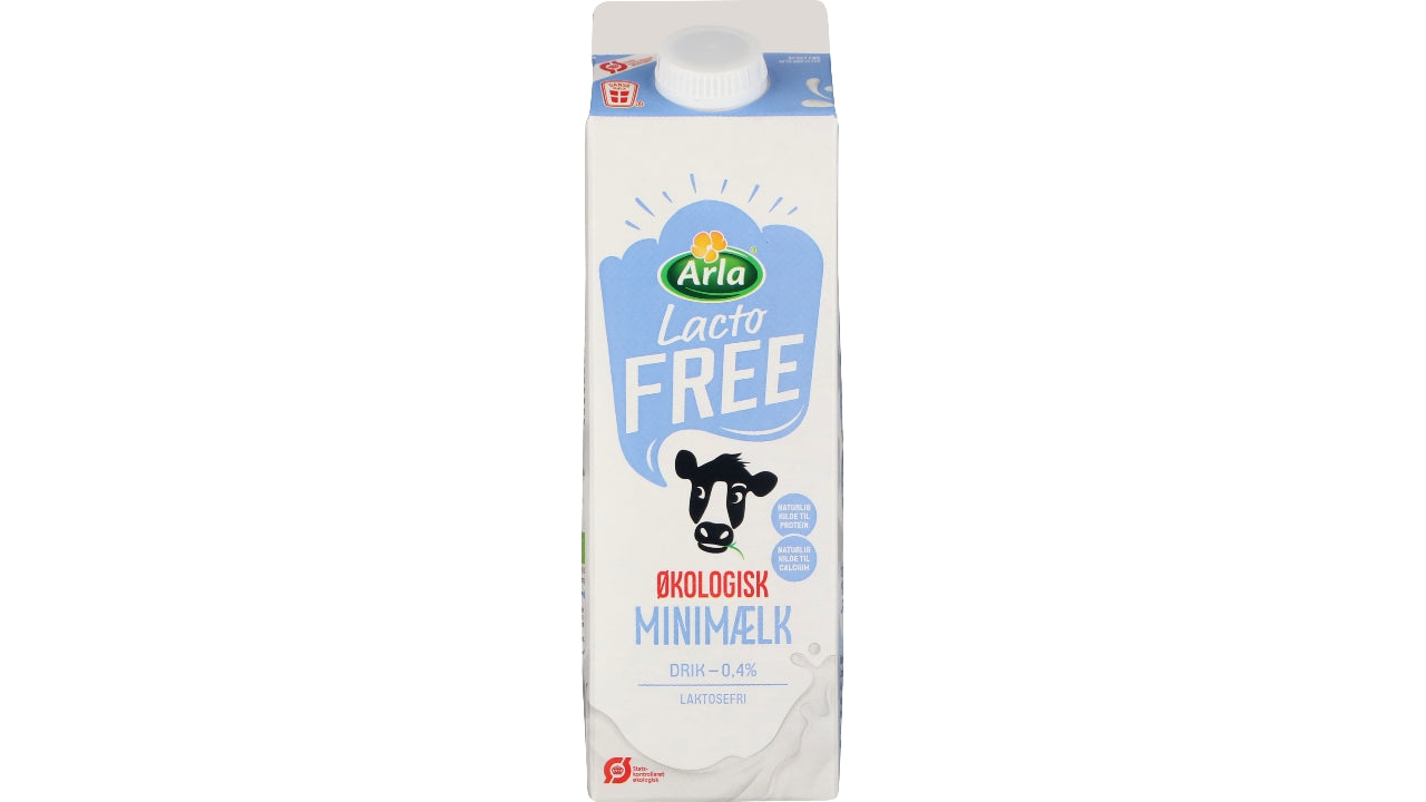 Øko Minimælk laktosefri 0,4% 1L