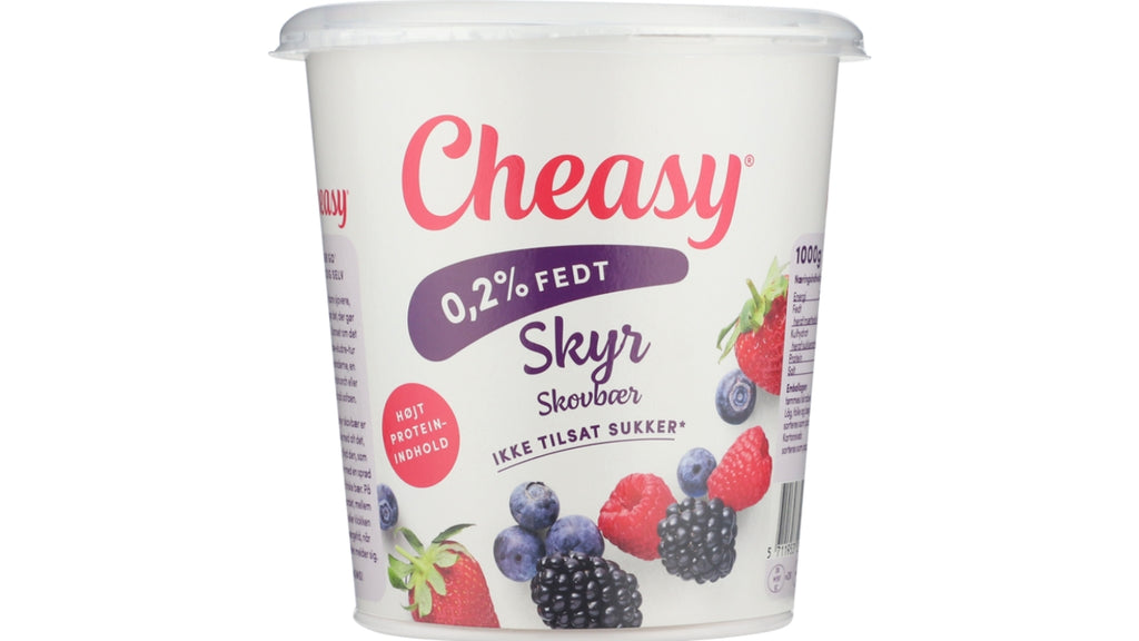 Skyr med skovbær 0,2% 1L
