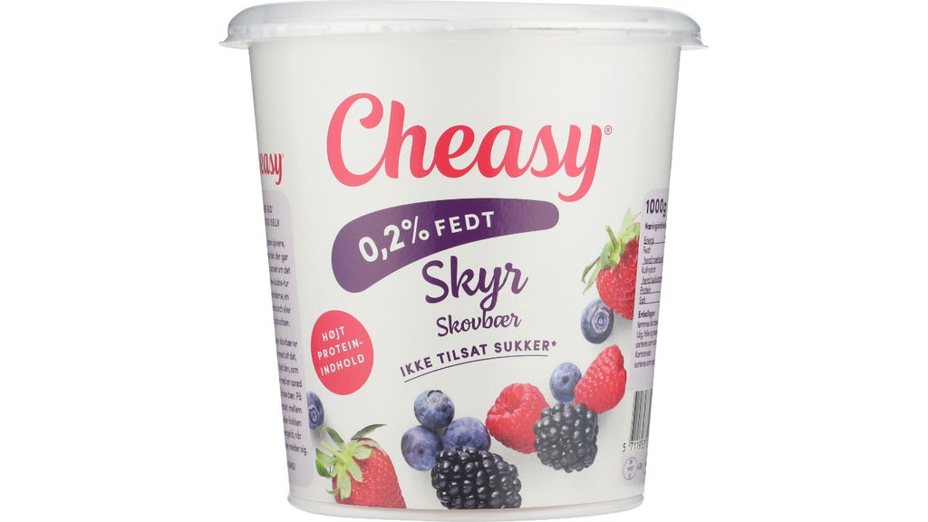 Skyr med skovbær 0,2% 1L