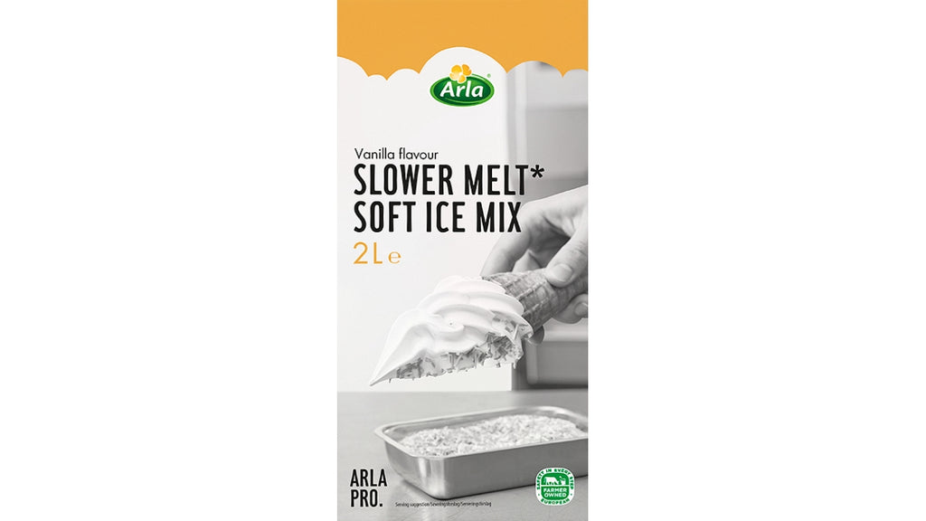 Softice mix slower melt 2L