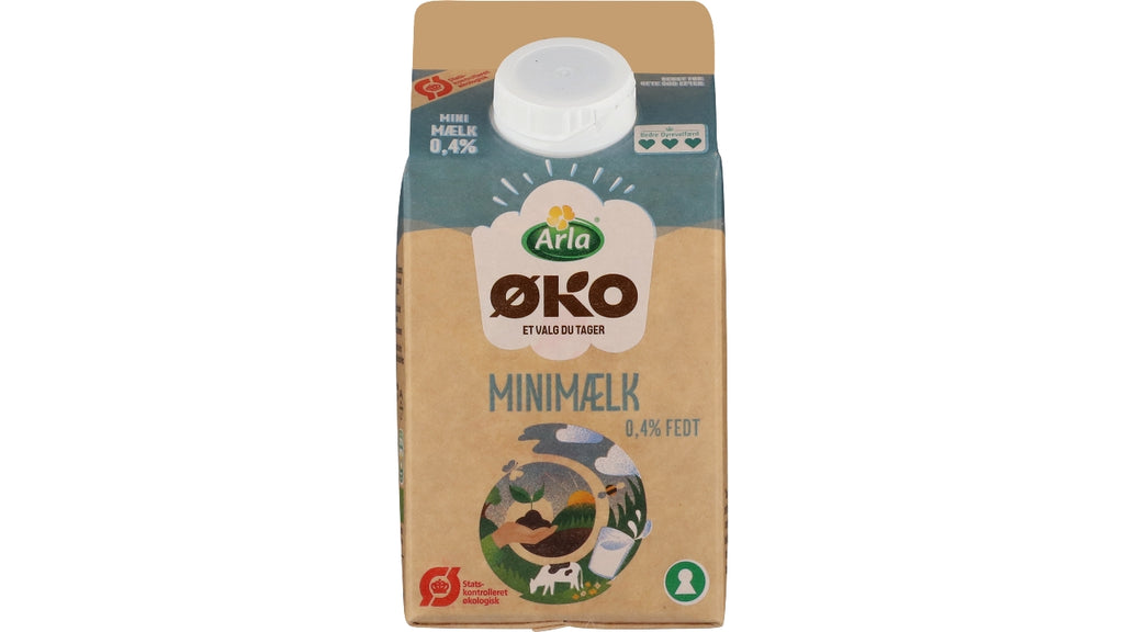 Øko minimælk 0,4% 500ml - Mælk
