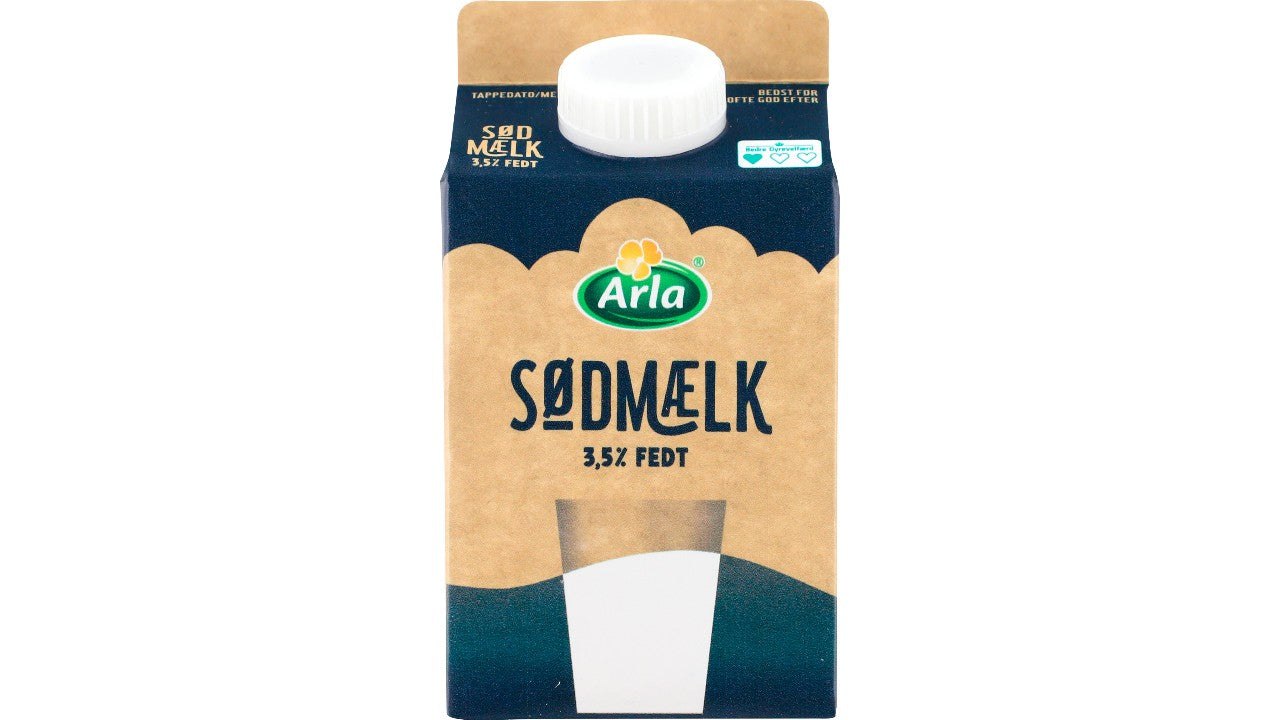 Sødmælk 3,5% 500ml - Mælk