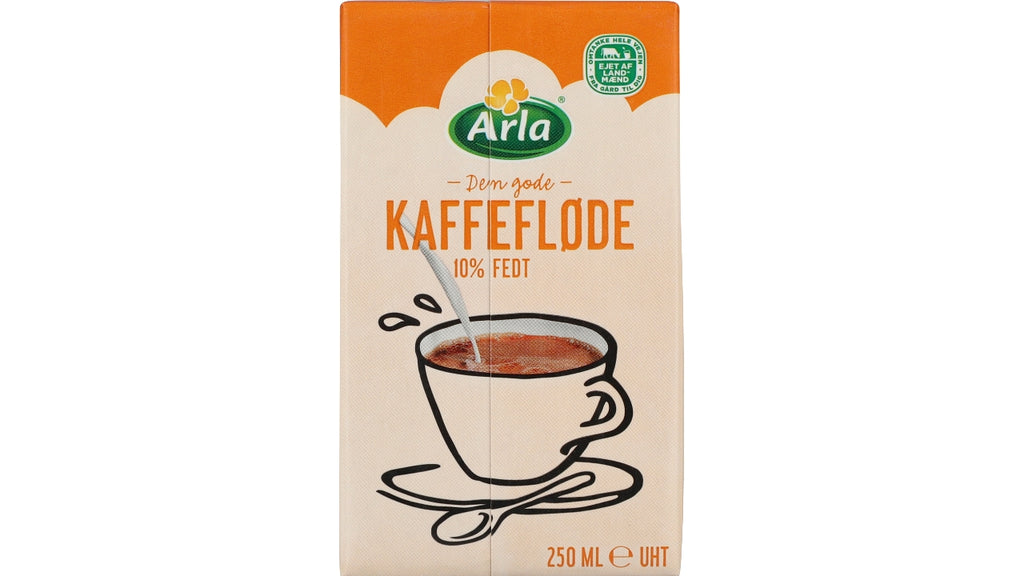 Kaffefløde 10% UHT 250ml