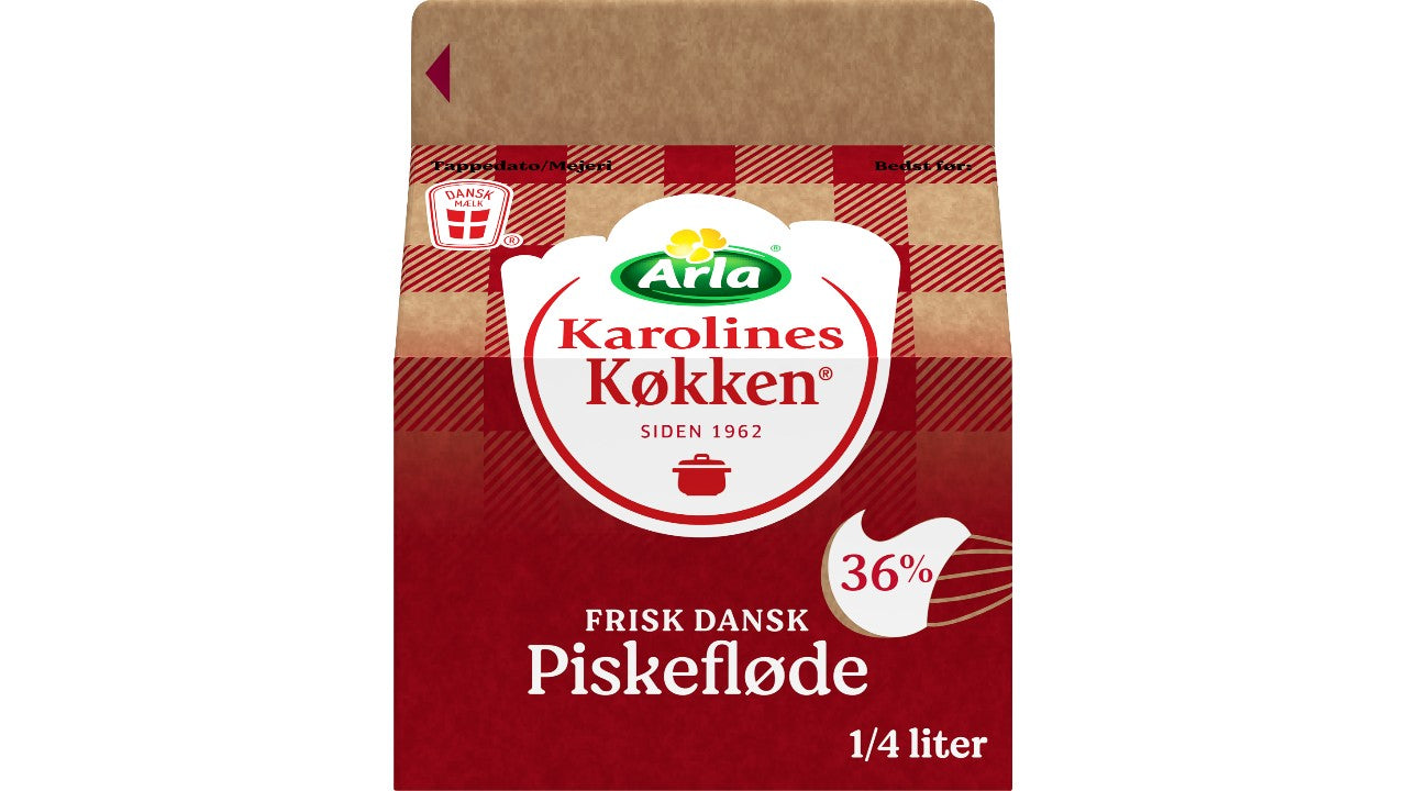 Piskefløde 36% 250ml