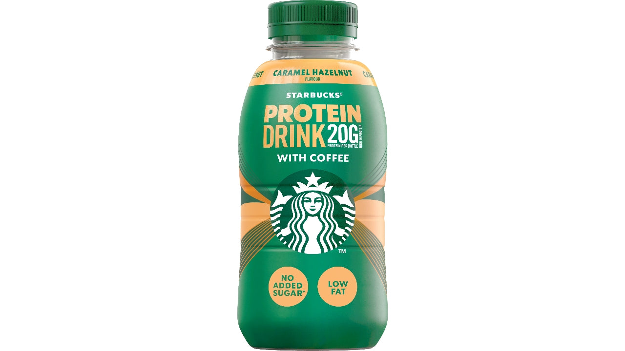 Proteindrik med karamel/hasselnød 330ml